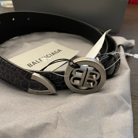 Balenciaga grey belt size 85 - Picture 2 of 5